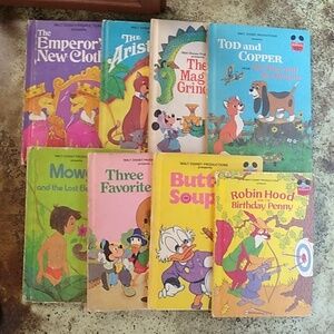 Disney Wonderful World Reading Vintage Children's Picture Book Collectible